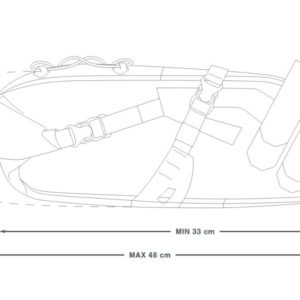 Sacoche de selle Bikepacking APIDURA EXPEDITION 14 Lit.